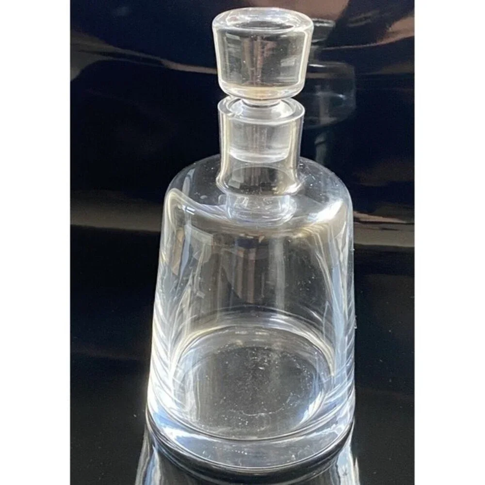 Glass Wine Decanter w/Stopper Lid Crystal Whisky Alcohol Decanter Barware 30.Oz